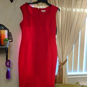 Calvin Klein stretchy body con dress